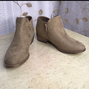 JG Faux Leather Ankle Boots Booties